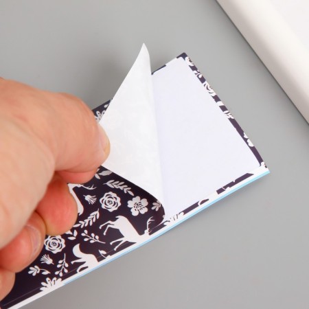 Stick Paper Gratitude "Deer and Fox" set 50 pcs 10x5 cm-2