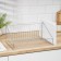 Dishes for dishes with a pallet 38 × 17.5 × 23.5 cm, color chromium