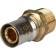Stout SFP-0001-003420, 3/4 "x 20 mm, external threads, brass