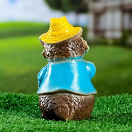 Garden Figure "Filin in a hat" 9x9x15cm-2