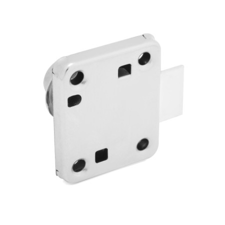 Furniture lock, nickelled ， 2 English keys-3