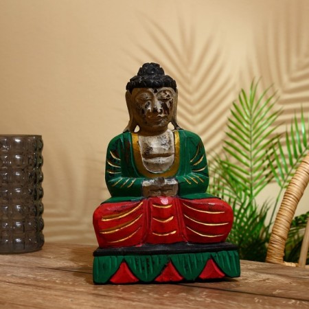 Souvenir "Buddha" Albezia 23x12x40 cm-1
