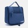 Cosmeticis-mester with a lightning, with hook, external pocket, blue color