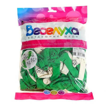 Latex ball 12 "Twenthic ball", pastel, set of 100 pcs.-3