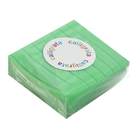 Polymer clay 50 g, neon, green