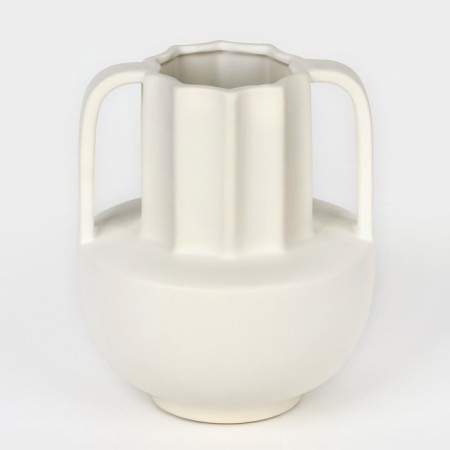 Vase for flowers decorative "Athena" 22 x 17 x 17 cm-1