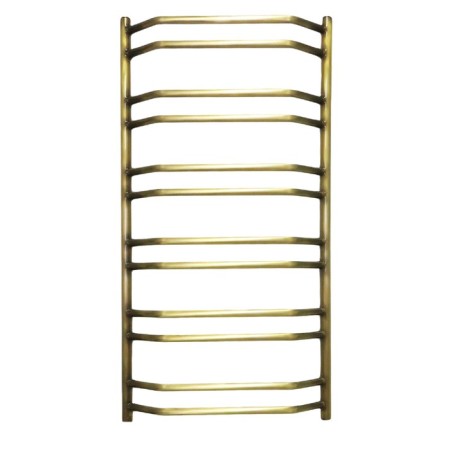 Water towel Domoterm "Laura", P12, 12 crossbars, 500 x 985 mm, bronze