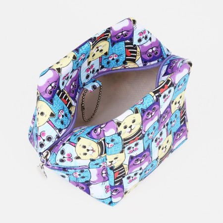 Monetnik cosmetic bag, purple/blue color-2