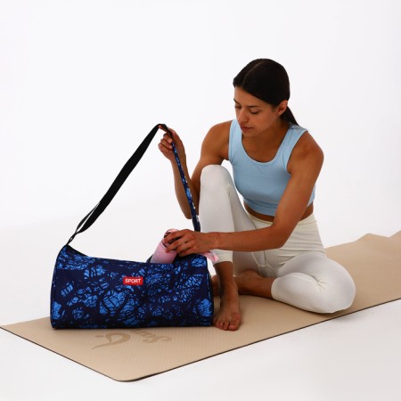 Sports bag, Textura, average size, blue color-9