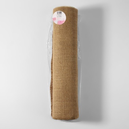 Jute fabric, natural, 38 cm, 4.5 ± 0.5 m, beige color-1