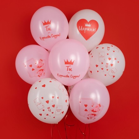 Shar Latex 12 "Queen" Assorted, 5 tbsp., Set 25 pcs. Mix-1