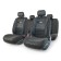 Autoshekhli university Autoprofi Comfort Combo, CMB-1105 Anthracite (M), multi-circuit, molded velor, jacquard polypropylene, set of 11 objects, color anthracite