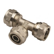 Aqualink tee, crimping, d = 16 x 20 x 16 mm, tsang