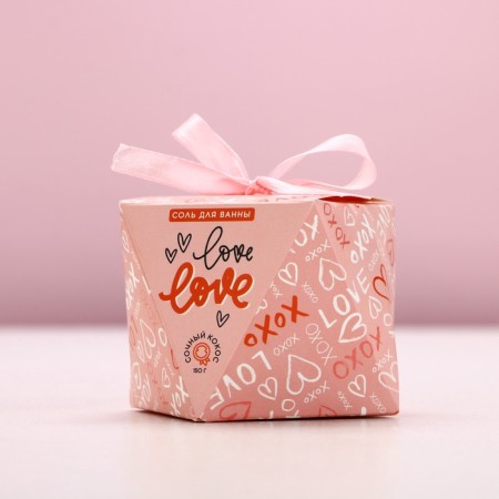Соль для ванны ЧИСТОЕ СЧАСТЬЕ Love, 150 г, аромат сочного кокоса-3