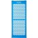 Acupuncture rug Bradex "Nirvana", 125x50 cm, blue