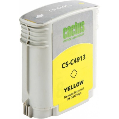CACTUS CS-C4913 cartridge No. 82, for HP DJ 500/800C, 72 ml, yellow color-1