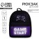 Bulk -textile backpack with pocket "Joystick", a reflector. Elements, 27x23 x 10 cm