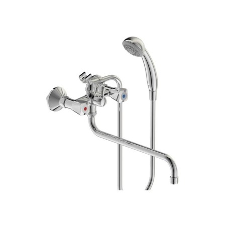 Vidima Practic Ba230AA bath mixer, double -manner, pour 320 mm, watering can, chrome