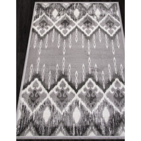 Rectangular carpet milat joli, size 80x150 cm, color L.Grey/P.White-1