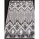 Rectangular carpet milat joli, size 80x150 cm, color L.Grey/P.White