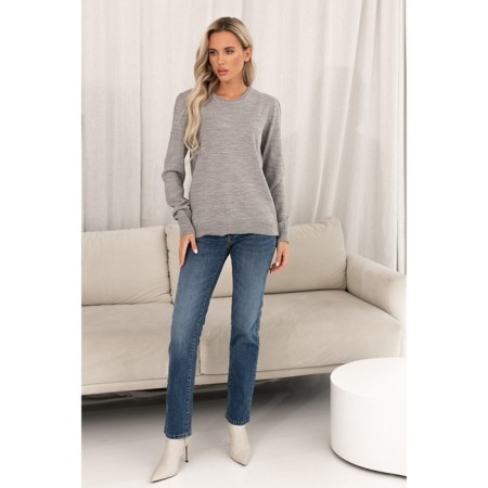 Female jumper, size l, gray color 62006-2