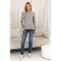 Female jumper, size l, gray color 62006