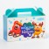 New Year. Gift box New Year's gift Small "Smeshariki" License 17.5 x 7 x 10.5 cm (+3.5 cm).