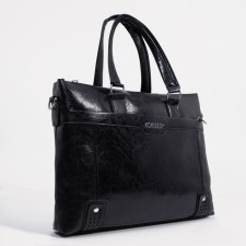 Male bag, black color