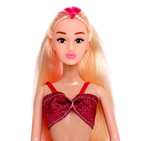 Mermaid Mermaid Doll-model, pink color-2
