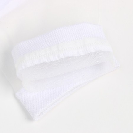 Women's socks, white color, size 23-25 ​​(36-40)-3