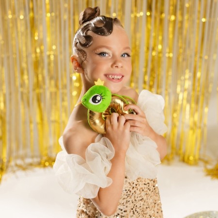 Soft toy Snake Golden Princess, 17 cm 942-4