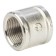 The coupling Stout SFT-0006-003434, 3/4 ", internal/internal carving, nickelled brass