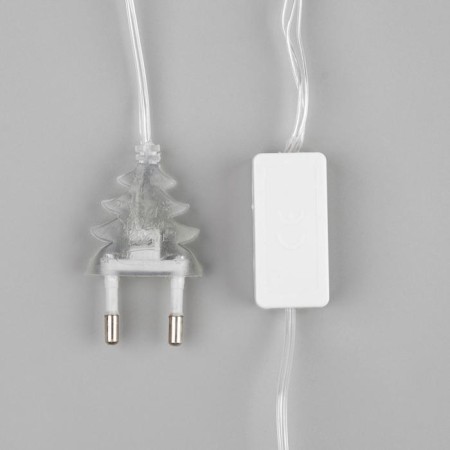 Garland “thread” 5 m with nozzles “Blueberry Blueberry”, IP20, transparent thread, 20 LED, white glow, 220 V-5