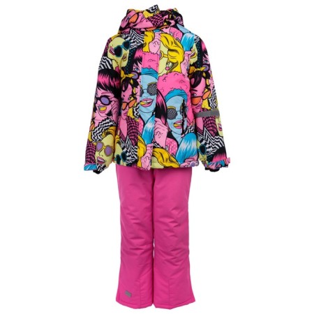 Winter kit for the girl PlayTode: jacket and semi -combineson, height 140 cm-6