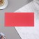 Envenue for money "for you!" Soft Tach, embossing, red color, 9x19 cm