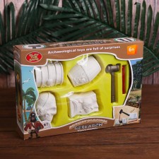Set of archaeologist 