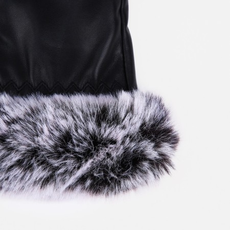 Gloves are female, dimensionless, with insulation, black color-1