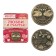 Coin souvenir “For happiness and love”, D = 2 cm.