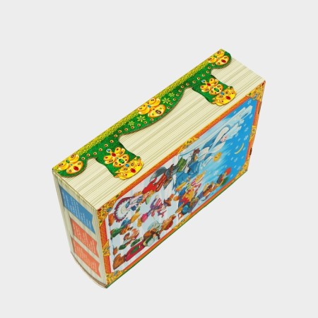 Gift box New Year's book Malaya "Tales Time" 17.5 x 7 x 25 cm. New Year-2