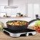 Induction slab KitFort KT-148, 1800 W, cord 1.4 m