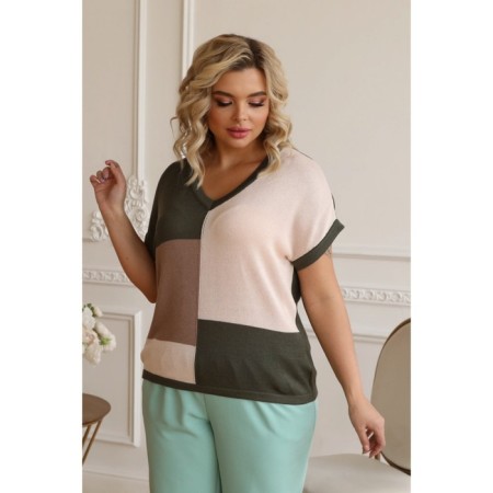 Female jumper wisell, size 60, green color
