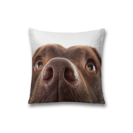 Pillowess decorative "Dog nose", on a zipper, size 45x45 cm