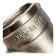 STOUT SFT-0014-000034, 3/4 ", internal/internal thread, nickelled brass