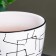 Set of flower pots 4 pcs. White illusion 0.4 / 1 / 2.5 / 5 l