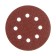 A circle of abrasive grinding under the "Velcro" tundra, perforated, 125 mm, p24, 10 pcs.