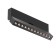 Technical C136CL-12W4K-B, LED, 12 W, 220x23x88 mm, 850 lm, 3030k, 3030, black lamp