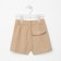 Children's shorts Minaku: Cotton Collection Beige Color, Height 128