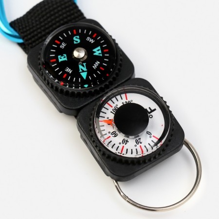 Compass-traders "Seeker", with a carbine and a ring for keys-2
