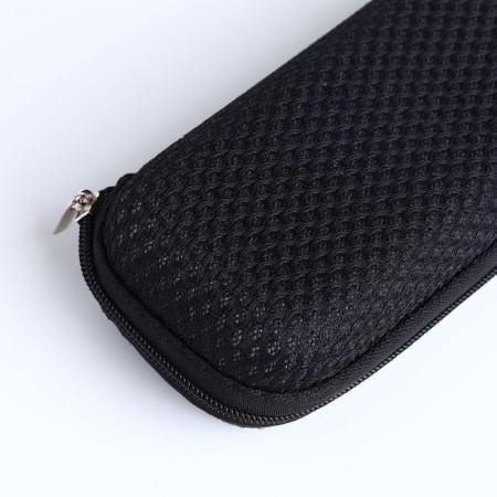 Lightning glass case, length 15 cm, black color-1