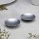 Set of candlesticks Metal "Lotus", 7.5x2 cm, 2 pieces, silver